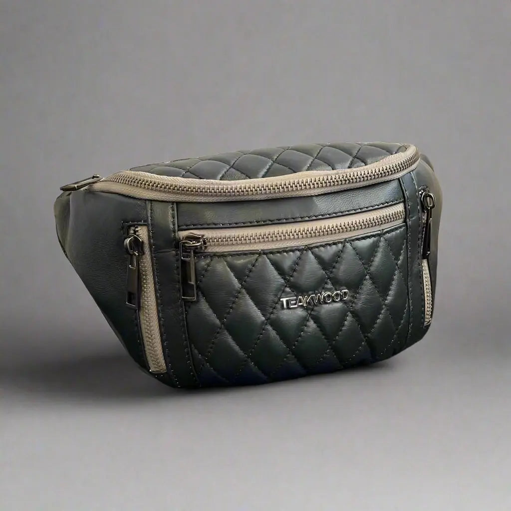 Quilted Sheep Leather Waist Bag Boutique of Leathers/Open Road