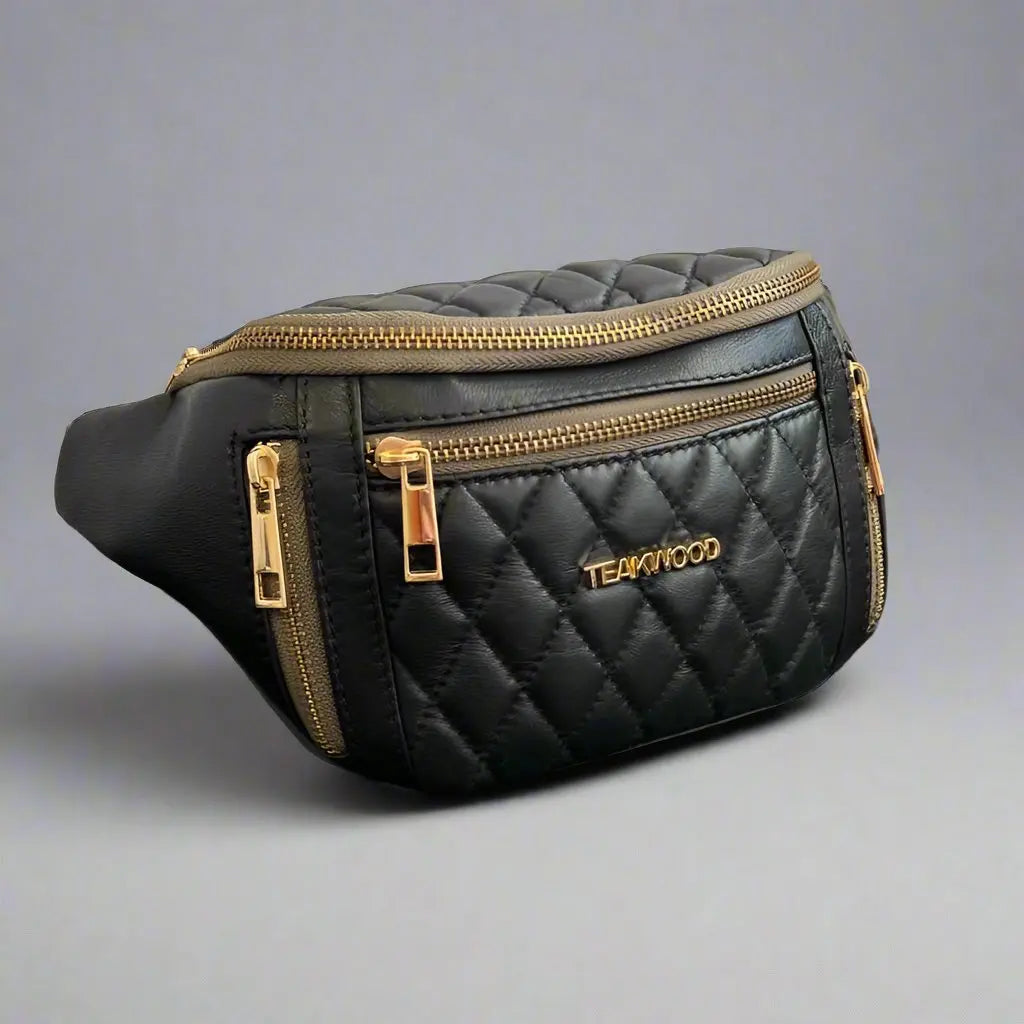 Quilted Sheep Leather Waist Bag Boutique of Leathers/Open Road