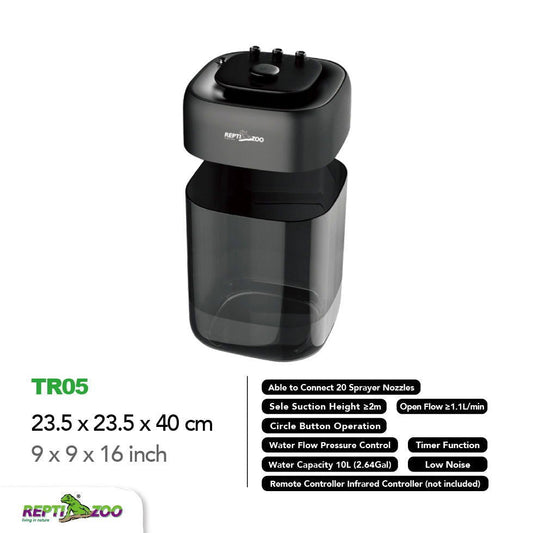 REPTIZOO Intelligent Deluxe Rainforest System #TR05-CA - Velora Luxury Fashion