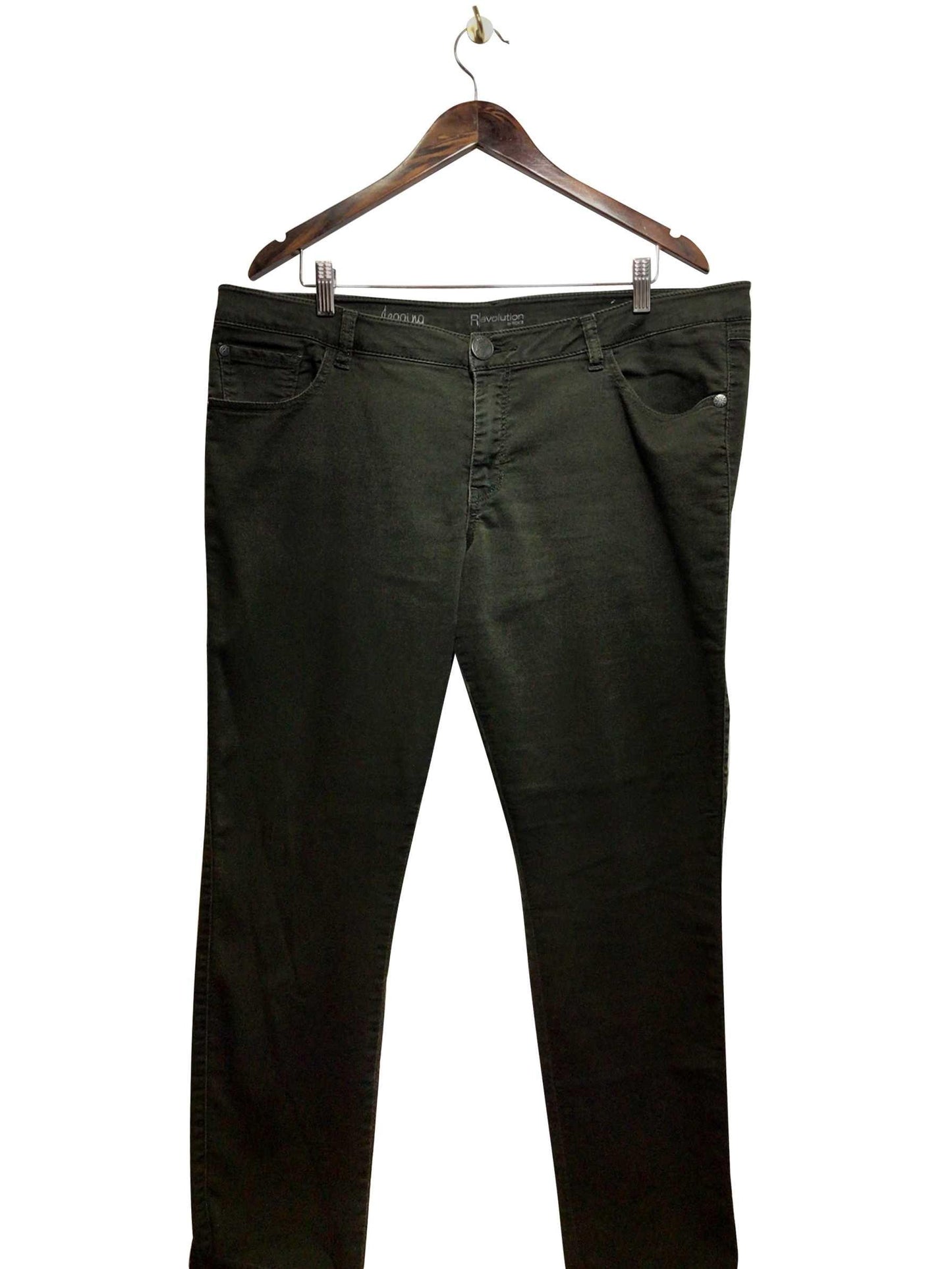 REVOLUTION Regular fit Pant in Green - 34 - Velora