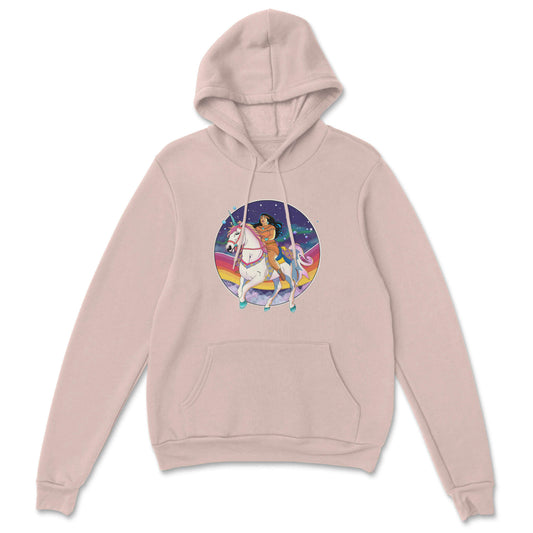 Rainbow Unicorn Woman Hoodie - Velora