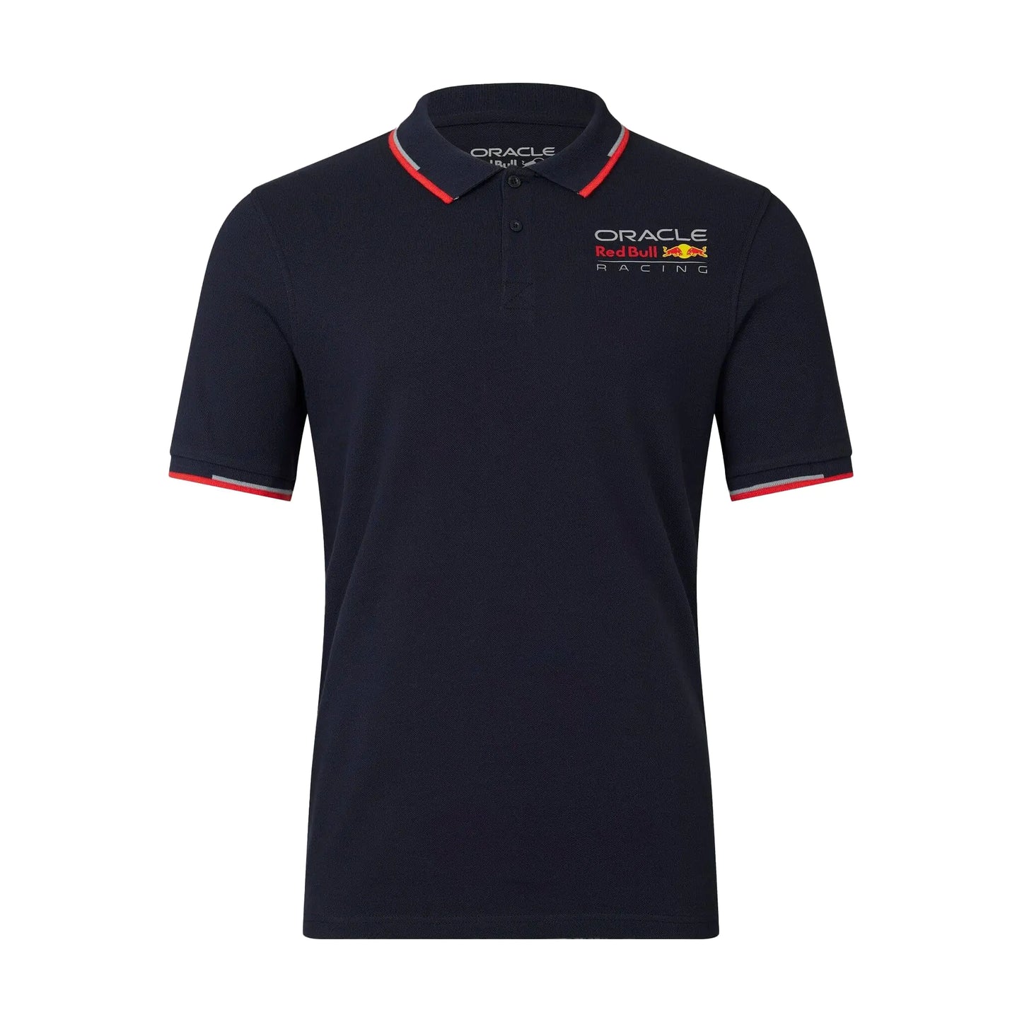 Red Bull Racing F1 Unisex Core Color Logo Polo (US Alpha XX-Large Regular Regular Blue) - Velora Luxury Fashion