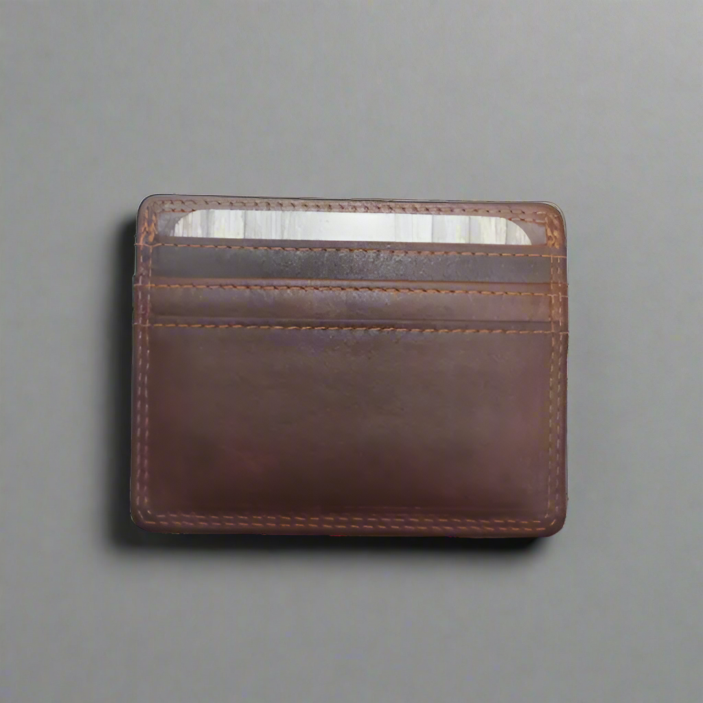 Rugged Earth Men's Credit Card Wallet Boutique of Leathers/Open Road