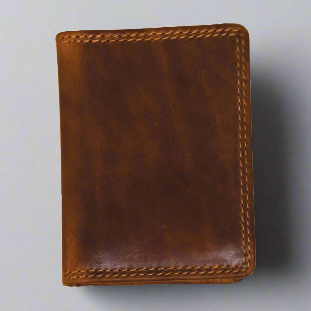 Rugged Earth Men's Small Credit Card Wallet Boutique of Leathers/Open Road