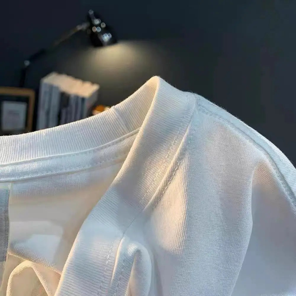 Messi PNG Legendary Soccer Player Pattern Printing Summer Luxury Brand Cotton Men's and Women's T-Shirts Short Sleeves Velora