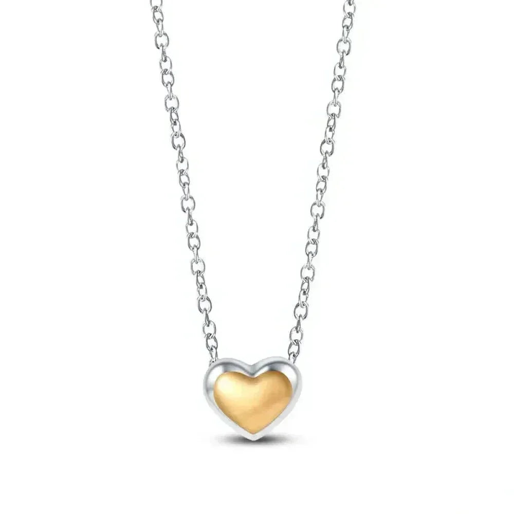 Radiate Timeless Elegance: Round CZ Pendant Necklace (925 Sterling Silver) Itz Luxury