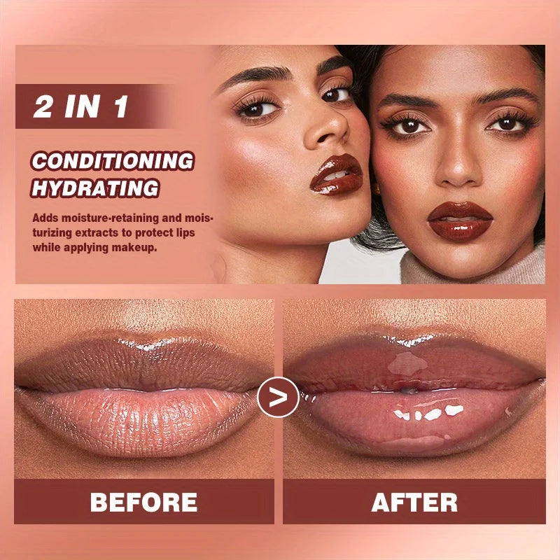 Lip Moisturizing Serum Brightening Lip Color Moisturizing Brightening Colored Lip Balm - Velora