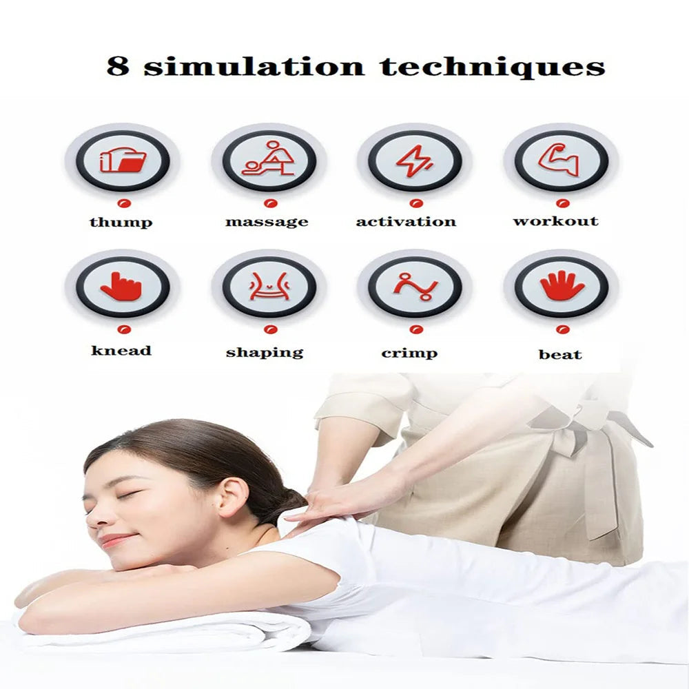 New Cervical Massage Device Mini Massager Micro Current Neck Portable Shoulder Massager to Relieve Fatigue - Velora