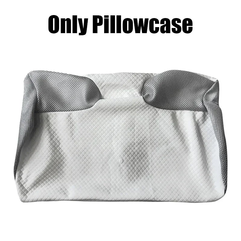 1pc Memory Foam Cervical Pillow, 2 in 1 Ergonomic Contour Orthopedic Pillow for Neck Pain Support Pillows Pillowcase replacement Velora