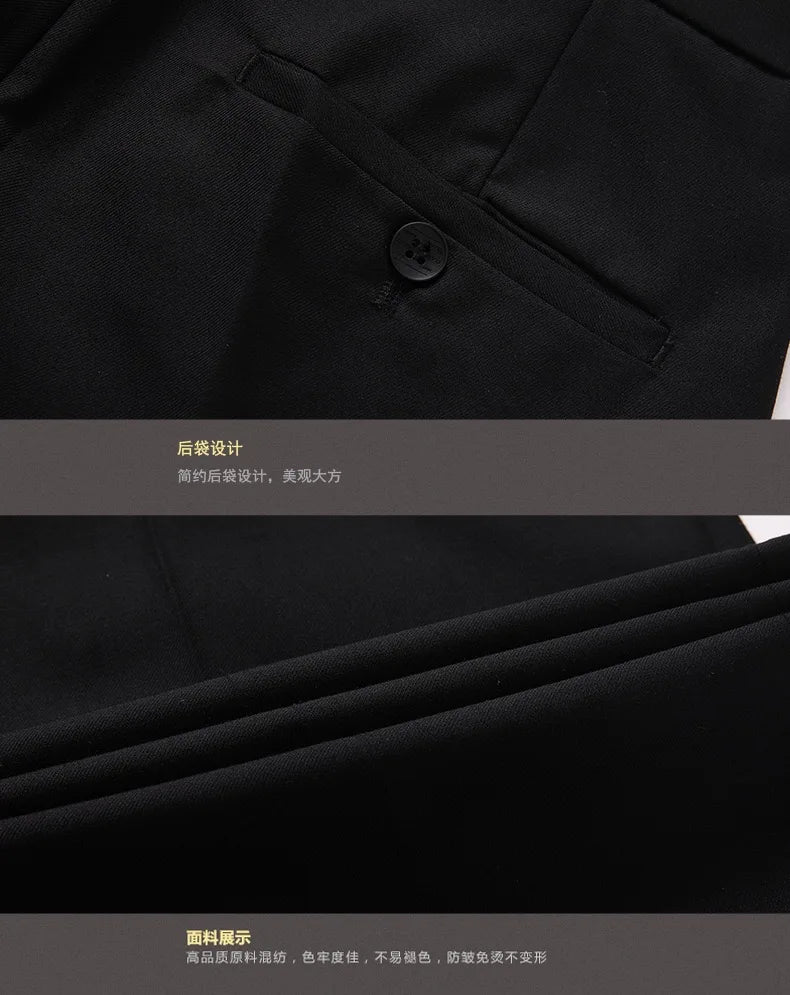 2025 Wedding Groom Suit for Men/Slim Fit 2-Piece(Blazer+pants)Breathable Groom Attire(Free Tie)Best Man, Party, Prom Ropa Hombre - Velora