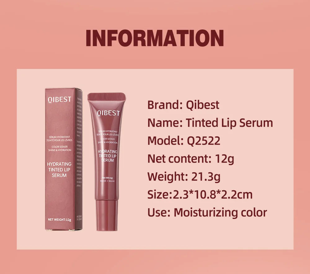 New Nude Red Bean Clear Water Gloss Glass Lip Gloss Moisturizing Chocolate Mirror Gloss Plumping Lip Tint Lip Cream Makeup 12g - Velora