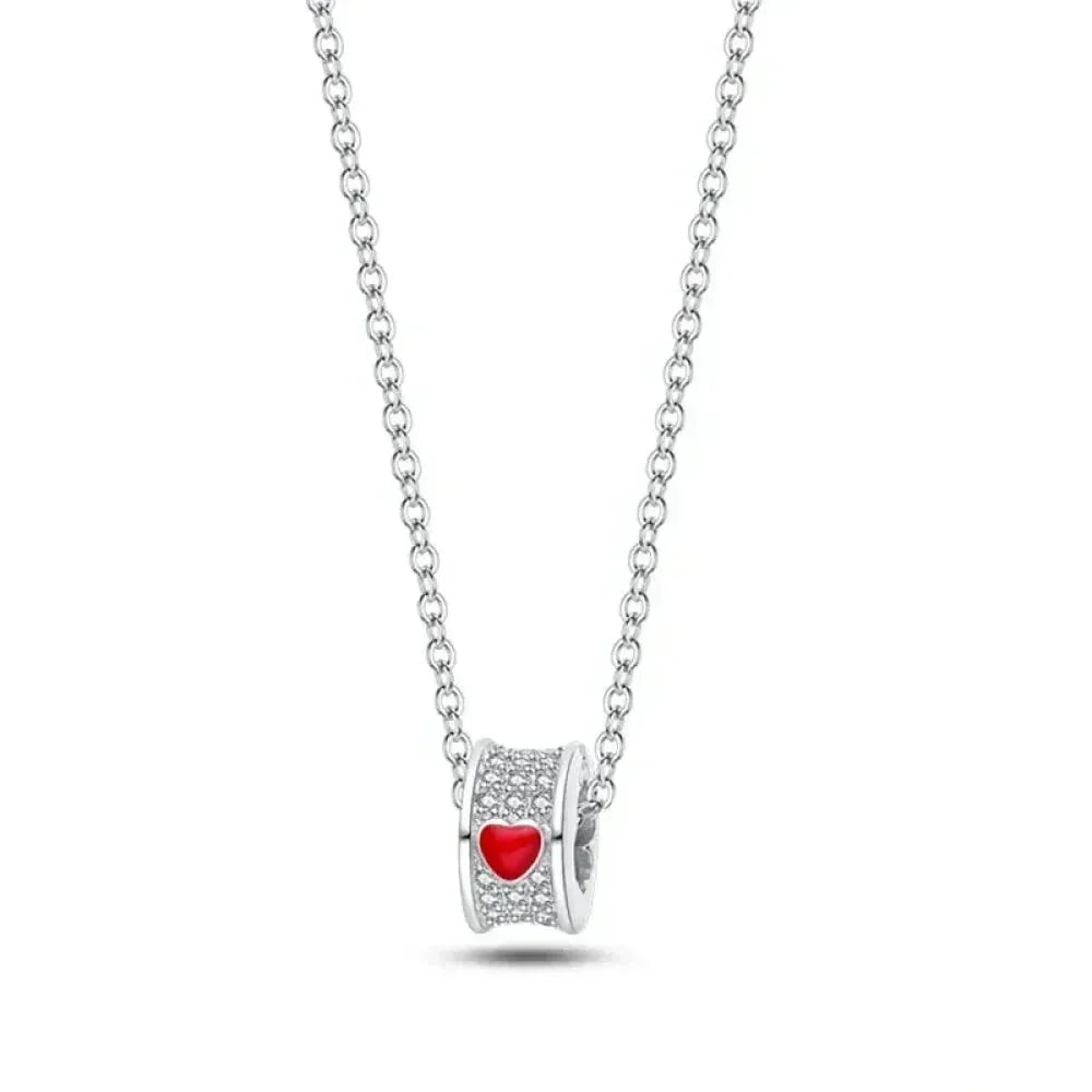 Radiate Timeless Elegance: Round CZ Pendant Necklace (925 Sterling Silver) Itz Luxury