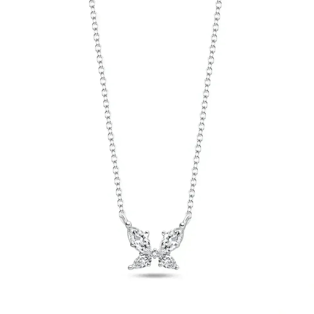 Radiate Timeless Elegance: Round CZ Pendant Necklace (925 Sterling Silver) Itz Luxury