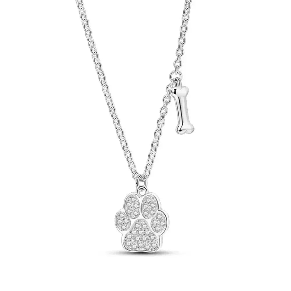 Radiate Timeless Elegance: Round CZ Pendant Necklace (925 Sterling Silver) - Velora