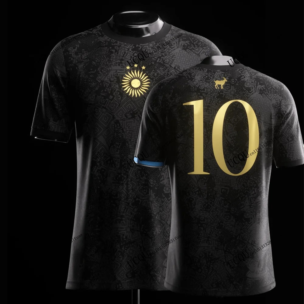 Messi Argentina Spain 2025-26 #10 La Pulga Jersey New Arrival Fan Perimeter Soccer Casual Jersey T-shirt Adults KIDs Legends Velora