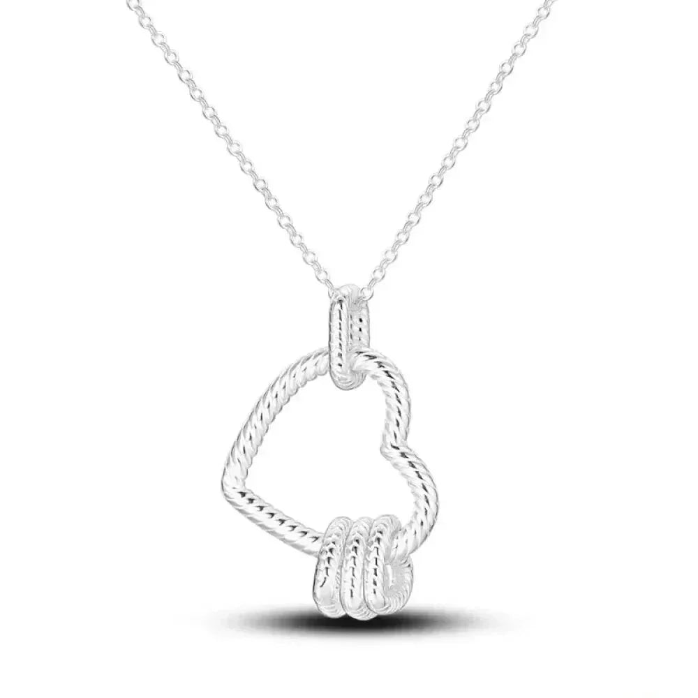 Radiate Timeless Elegance: Round CZ Pendant Necklace (925 Sterling Silver) - Velora