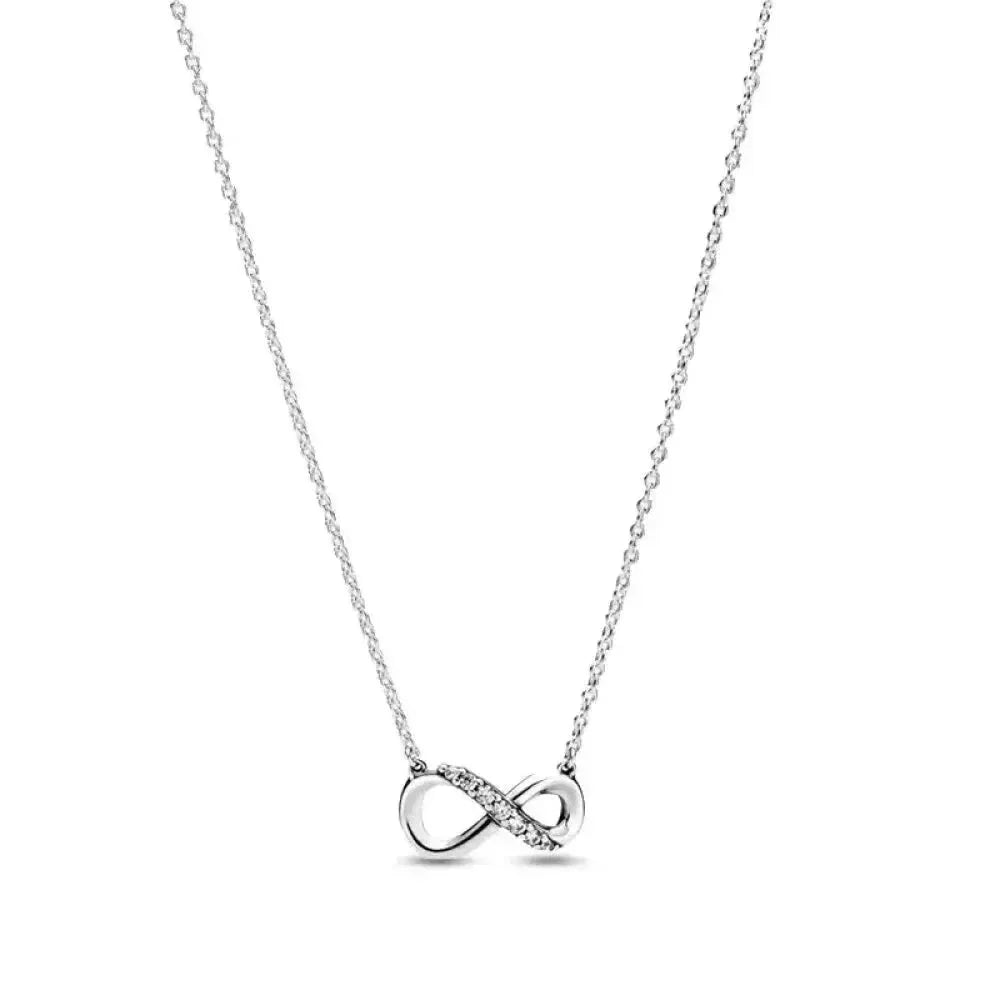 Radiate Timeless Elegance: Round CZ Pendant Necklace (925 Sterling Silver) - Velora
