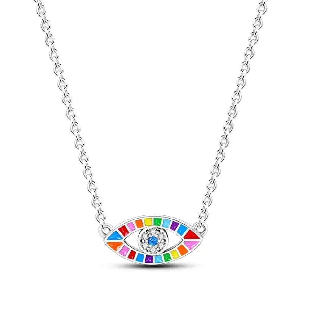 Radiate Timeless Elegance: Round CZ Pendant Necklace (925 Sterling Silver) - Velora
