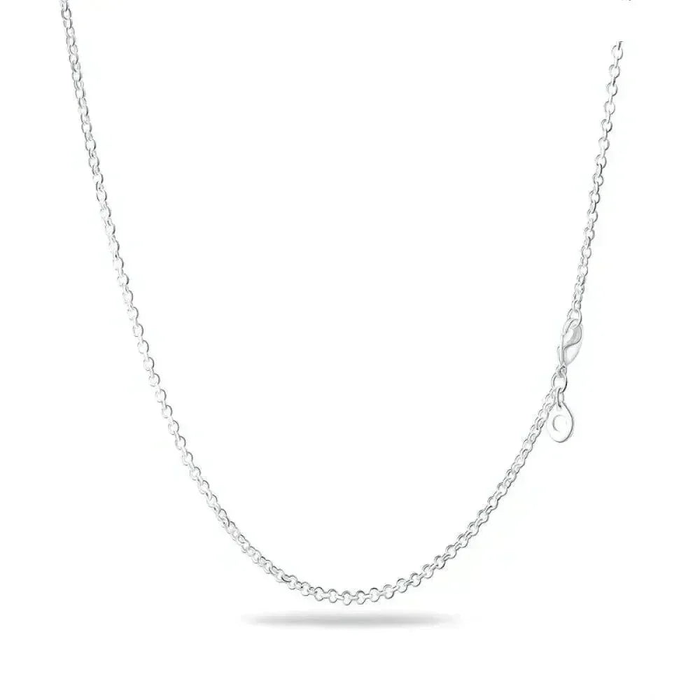 Radiate Timeless Elegance: Round CZ Pendant Necklace (925 Sterling Silver) Itz Luxury