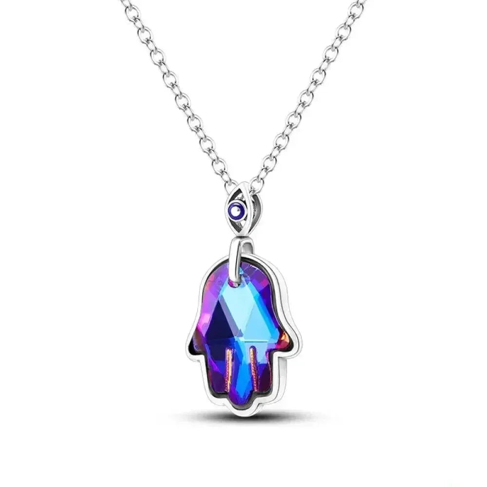 Radiate Timeless Elegance: Round CZ Pendant Necklace (925 Sterling Silver) Itz Luxury