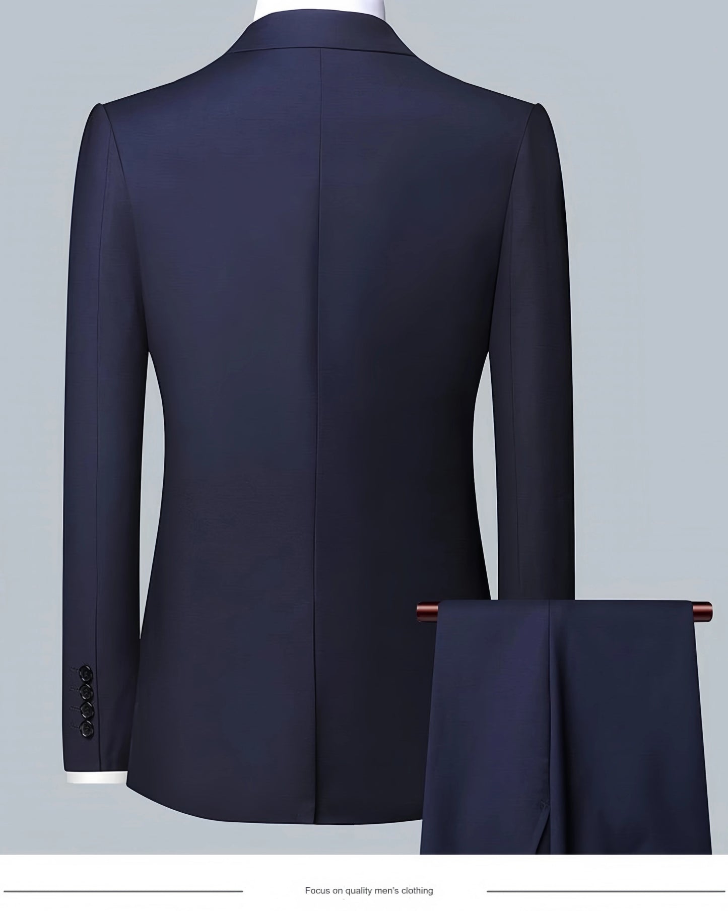 2025 Wedding Groom Suit for Men/Slim Fit 2-Piece(Blazer+pants)Breathable Groom Attire(Free Tie)Best Man, Party, Prom Ropa Hombre - Velora