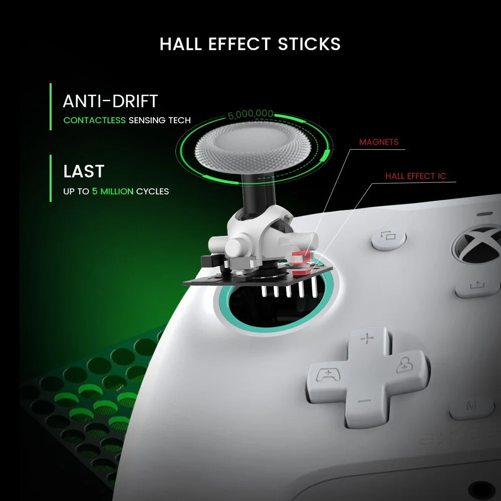 GameSir G7 SE Xbox Gaming Controller Wired Gamepad for Xbox Series X, Xbox Series S, Xbox One, with Hall Effect Joystick - Velora