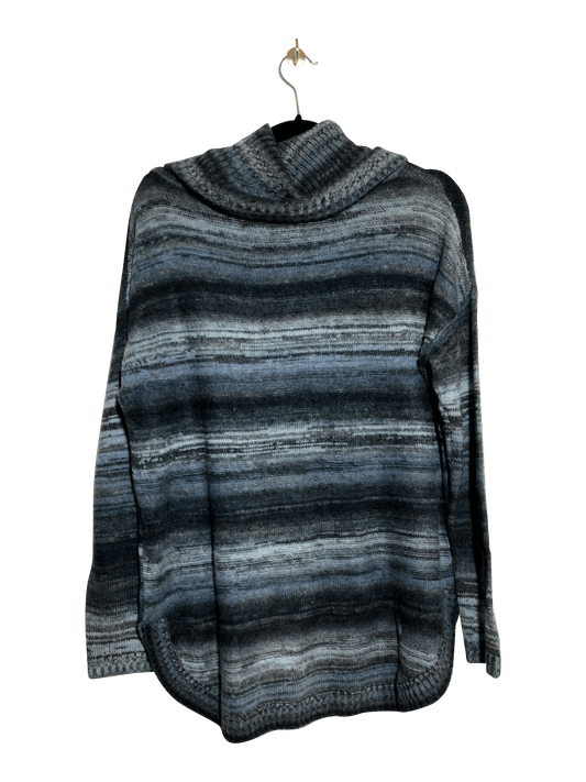 SISTERS Regular fit Turtleneck Top in Blue - S - Velora