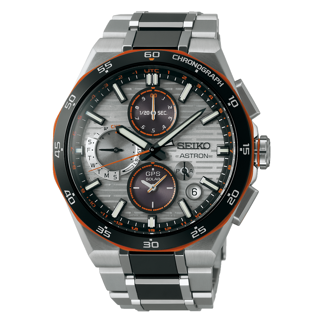 SEIKO Astron GPS Solar 2025 Black & Neon Orange Limited Edition | SSH183