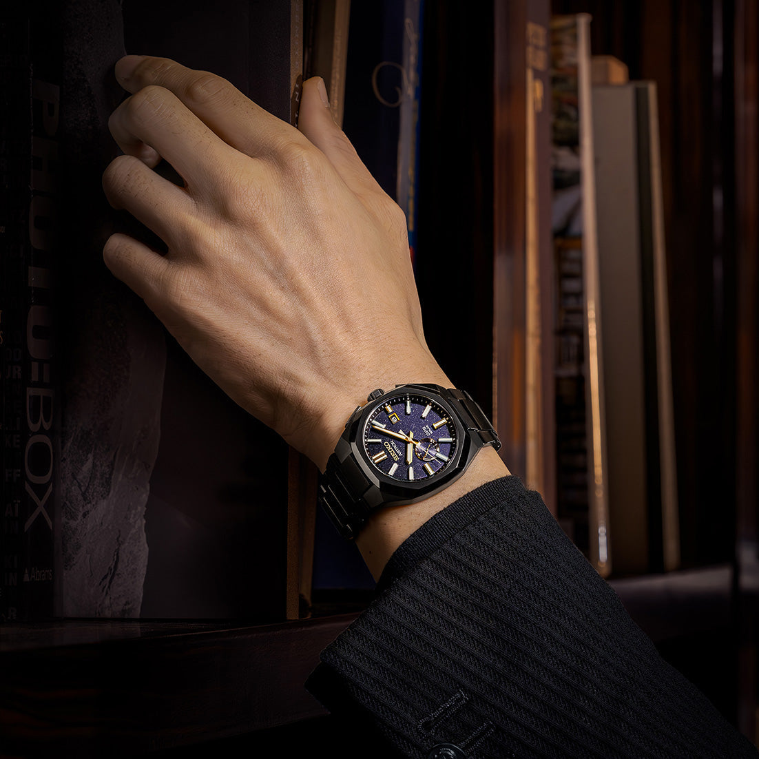 SEIKO Astron Morning Star Solar GPS Titanium Limited Edition Black | SSJ021