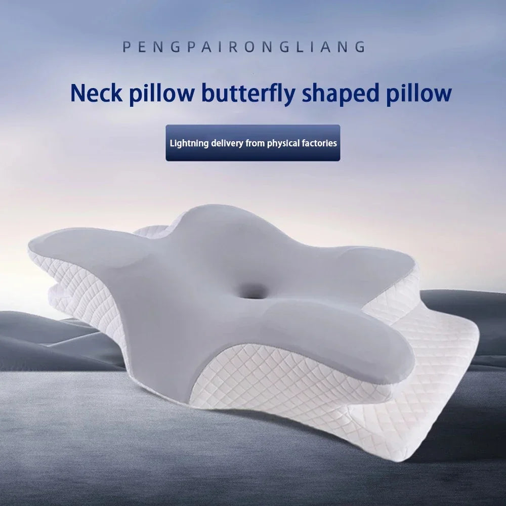 Memory Foam Pillow, Slow Rebound Neck Pillow, Pain Relief, Sleep Pillow - Velora