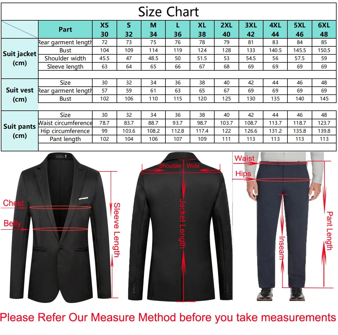 Suit (Blazer+ Vest + Pants) Men's Business Gentleman Fashion Slim Work Solid Color Plus Size Fair Dress Wedding Best Man Suit Velora