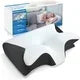 Sleep Memory Neck Pillow Butterfly Slow Rebound Comfortable Memory Foam Sleep Pillow Cervical Orthopedic Neck Massage Bed Pillow - Velora