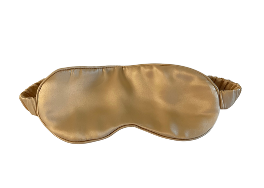 Silk Sleep Mask Gold - Velora Luxury Fashion