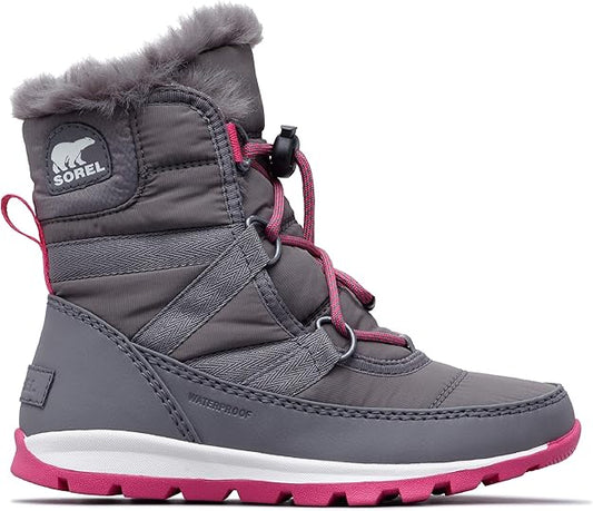 Sorel Youth Whitney Short Lace -32F/-25F Winter Boots Size 3 US Youth - Velora Luxury Fashion