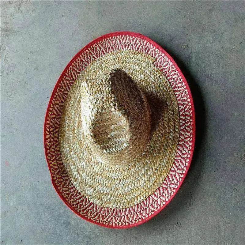 Straw Hats With Pointed Top And Big Brim Frills Are Best-selling Mexican Straw Hats - Velora