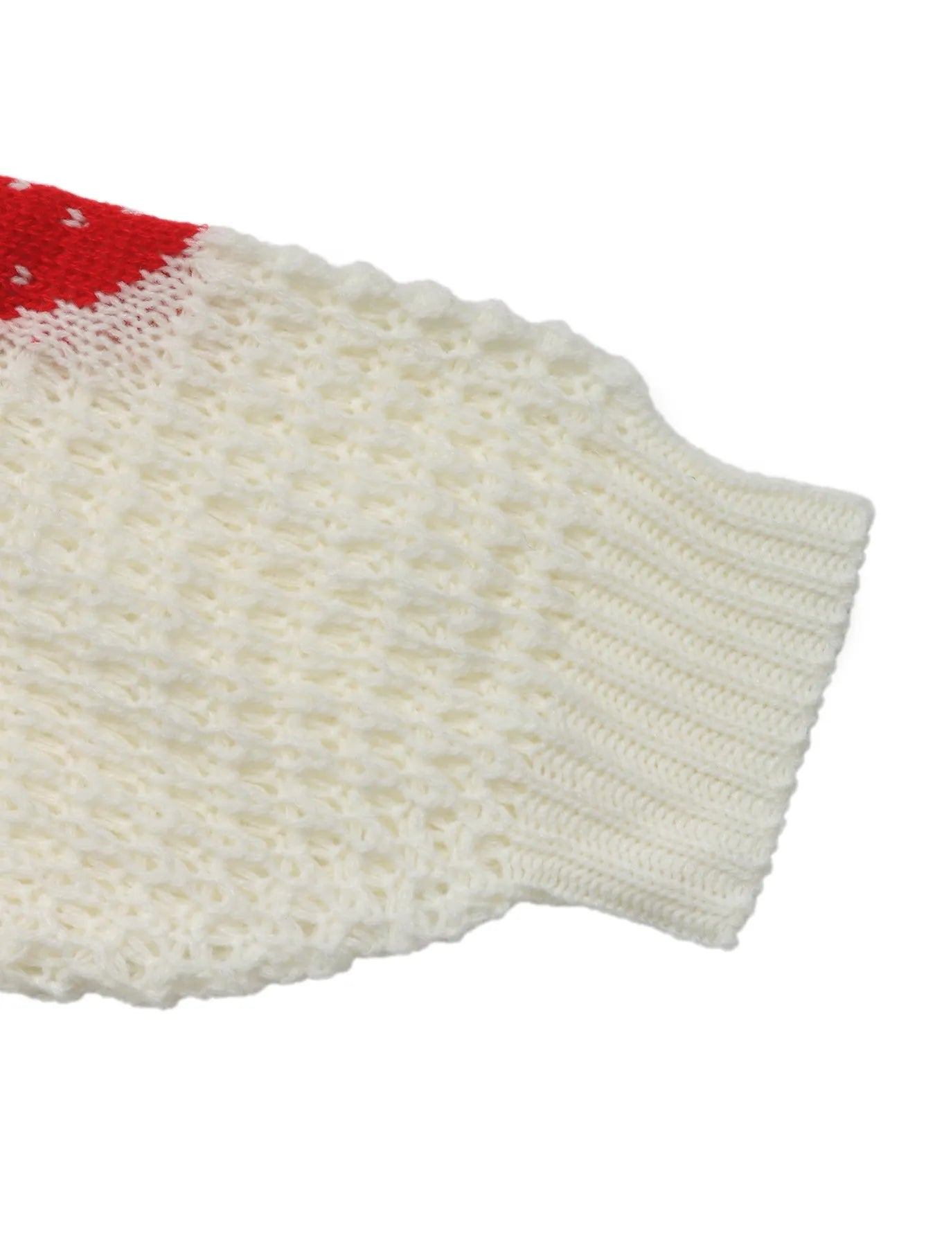 Strawberry Pattern V-Neck Button-Up Cardigan - Velora Luxury Fashion