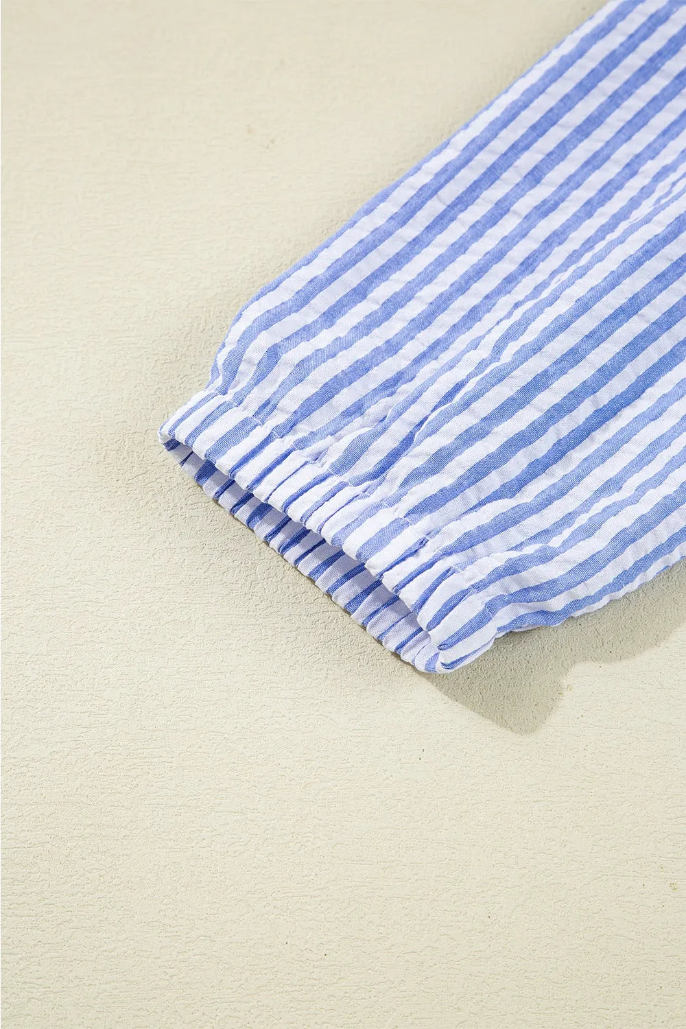 Stripe Tiered Shift Dress with Pockets - Velora Luxury Fashion