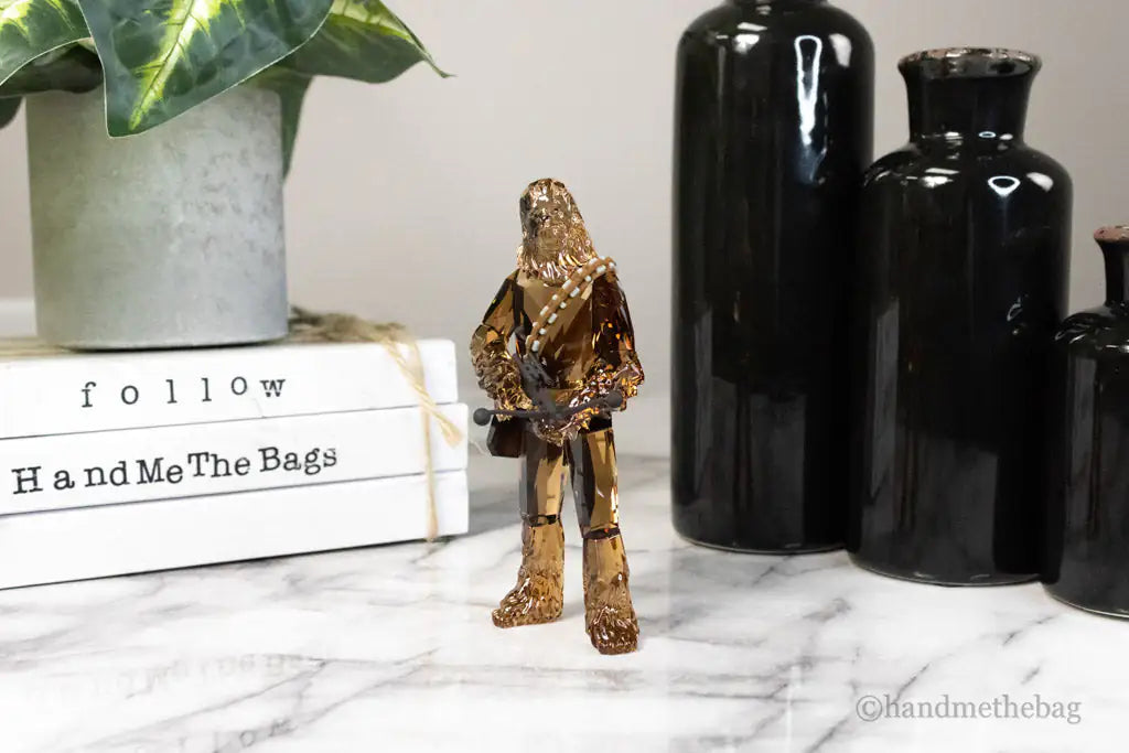 Swarovski (5597043) Star Wars Chewbacca Crystal Figurine - Velora Luxury Fashion