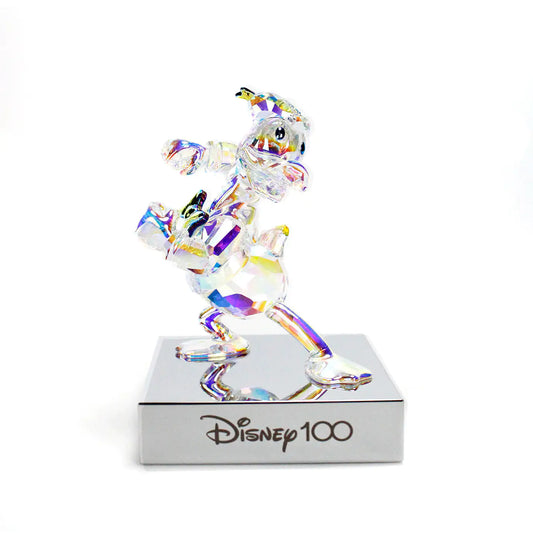 Swarovski Disney100 Donald Duck Iridescent Figurine - Velora Luxury Fashion