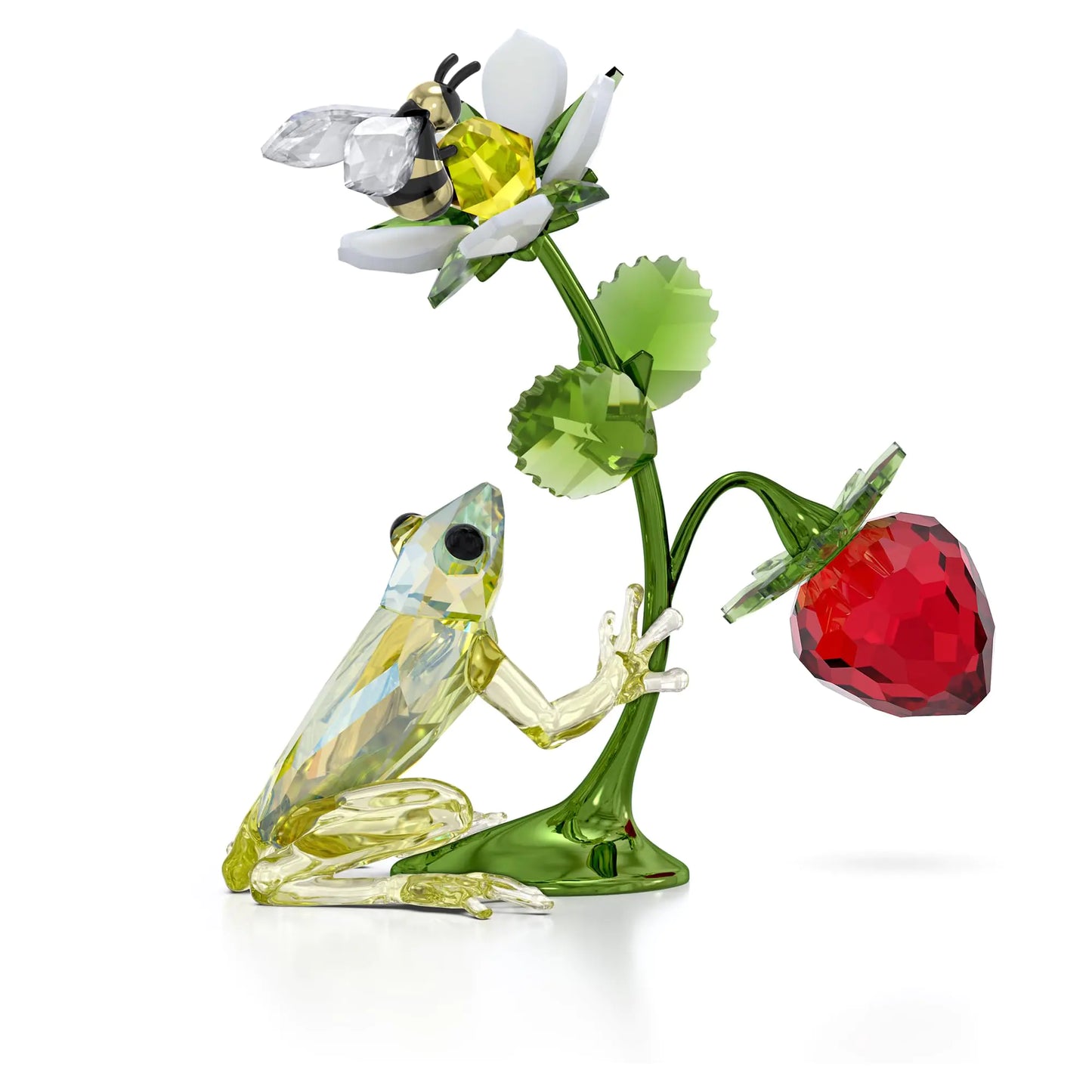 Swarovski Idyllia Frog Bee and Strawberry - Velora Luxury Fashion