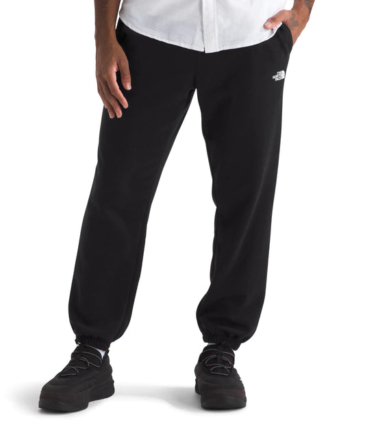 THE NORTH FACE Mens Core Sweatpant (Standard and Big Size) TNF Black/TNF White Small Regular - Velora Luxury Fashion