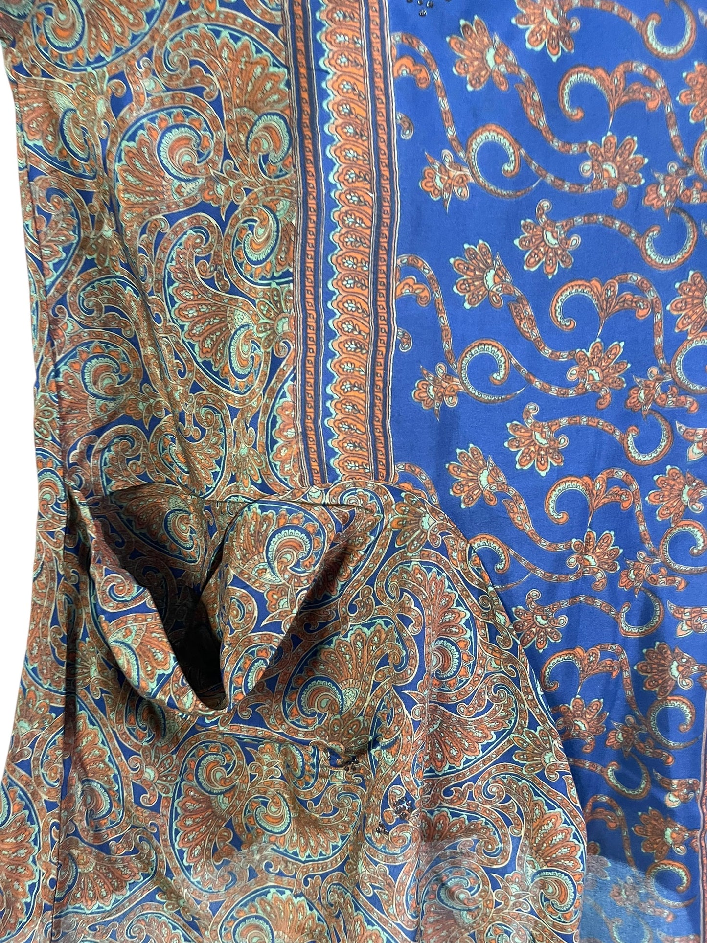 PRC6054 Avatar Pure Silk Self Pocket Tunic Dress - Velora