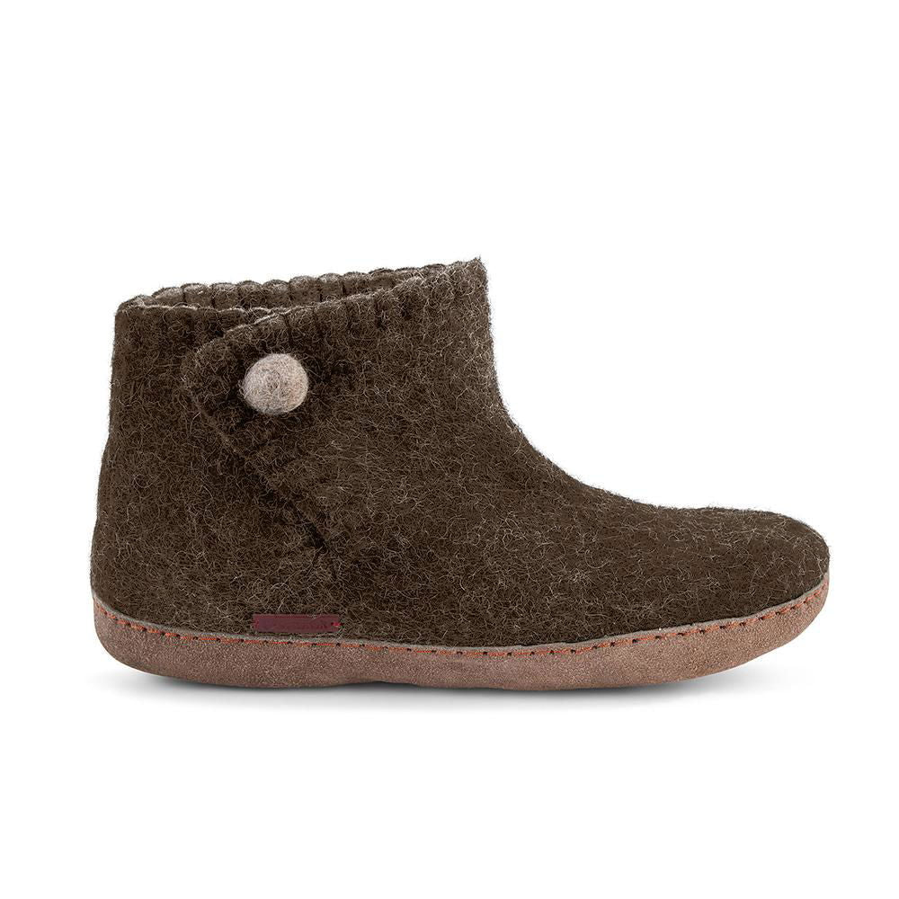 The Daisy - Brown with Leather - Velora Luxury Fashion