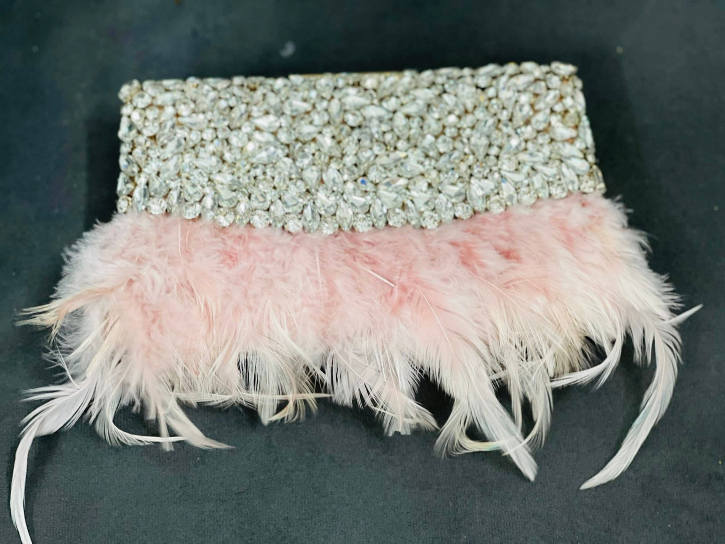 The HOPE Feather Clutch - Velora Luxury Fashion