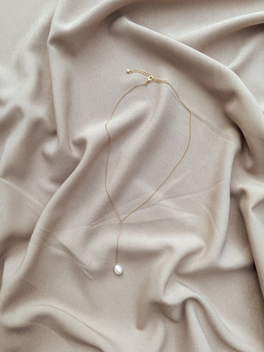 The Irina Drop Necklace - Velora Luxury Fashion