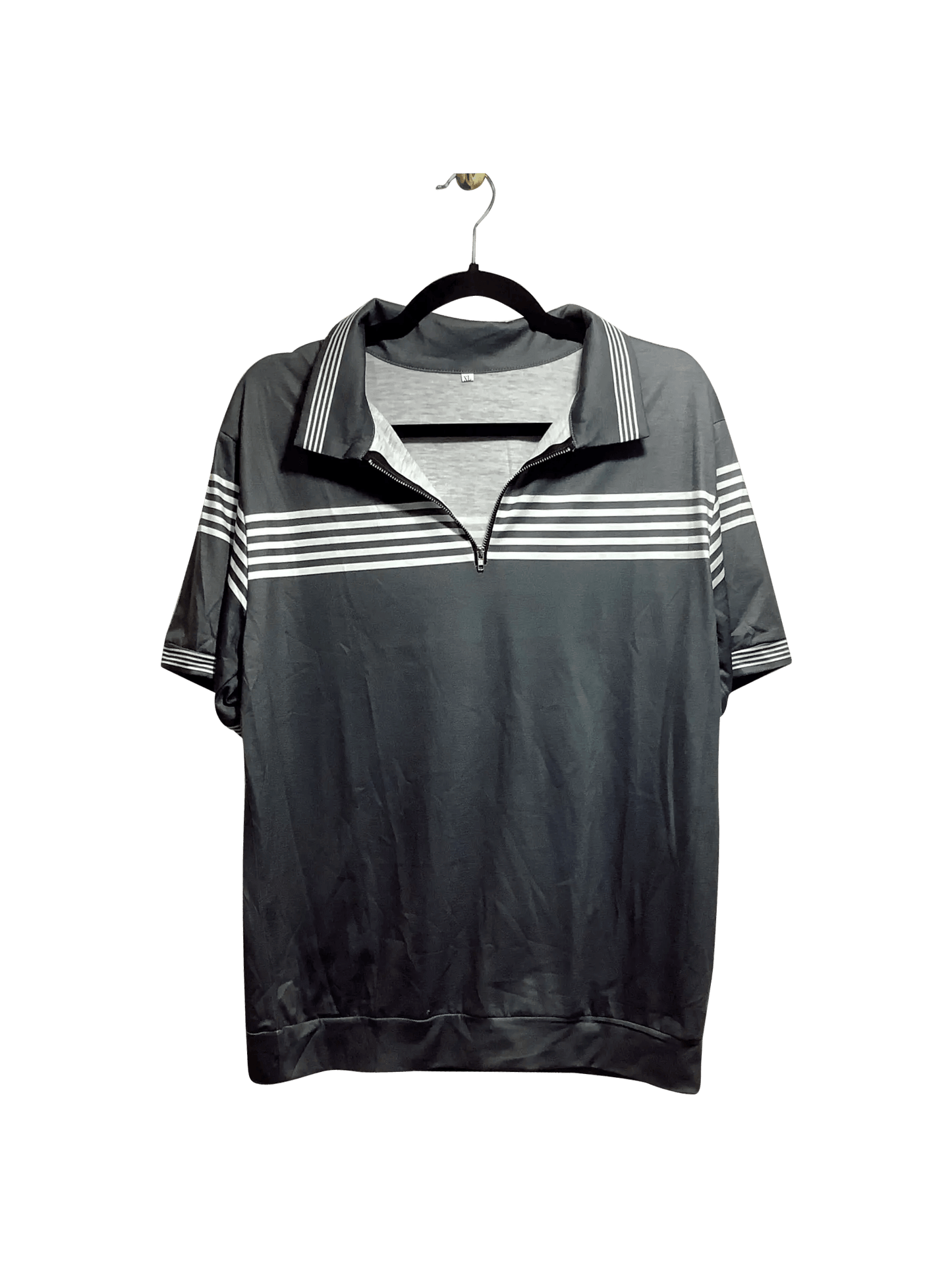 UNBRANDED Regular fit T-shirt in Gray - XL - Velora