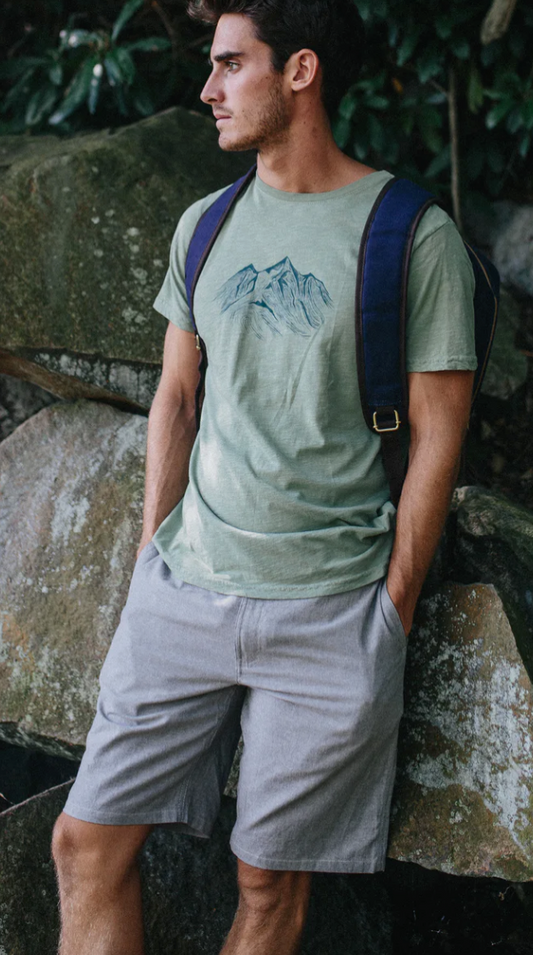 United By Blue Mens Selby Organic Cotton Shorts - Velora Luxury Fashion