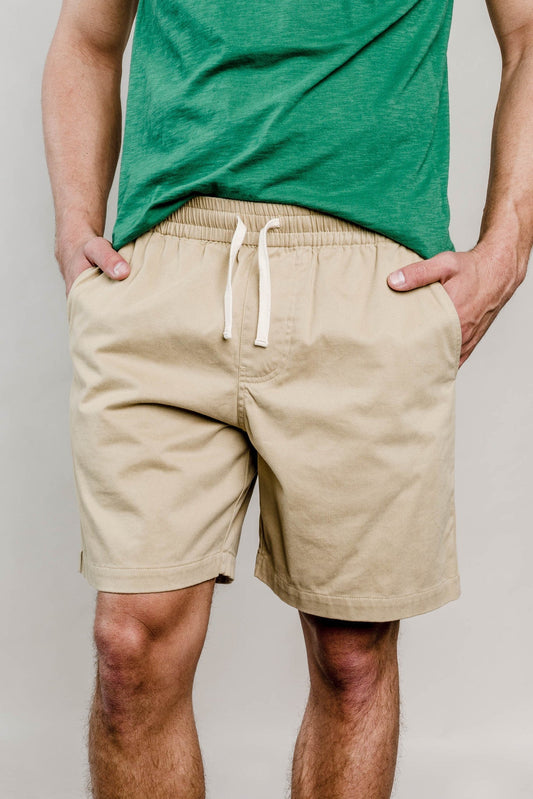 United By Blue Mens Spence Cotton Stretch Athletic Shorts - Velora Luxury Fashion