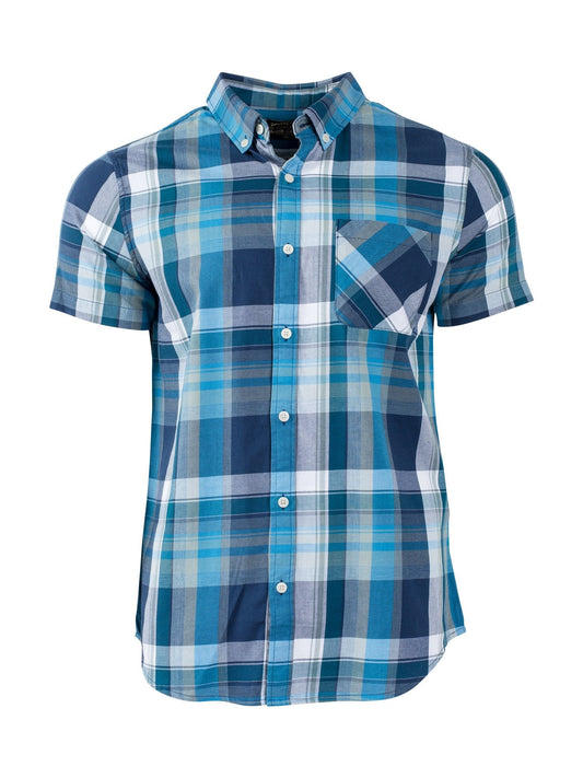 United By Blue Mens Washington Plaid Shirts - Velora Luxury Fashion