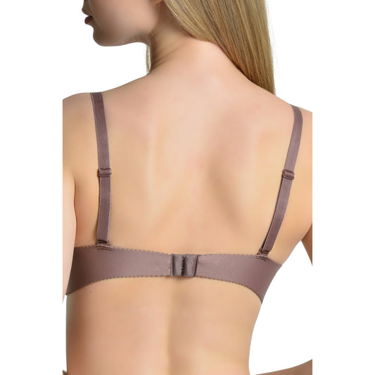 Seamless Everyday T-Shirt Bra β Invisible Under Clothing, Ultra Soft & Stretchy (Black, Mink & Skin) - Velora